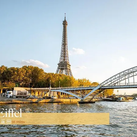 Apartamento Design&nouveau, Parisexpo Pte-de-versaille, Parking&netflix *